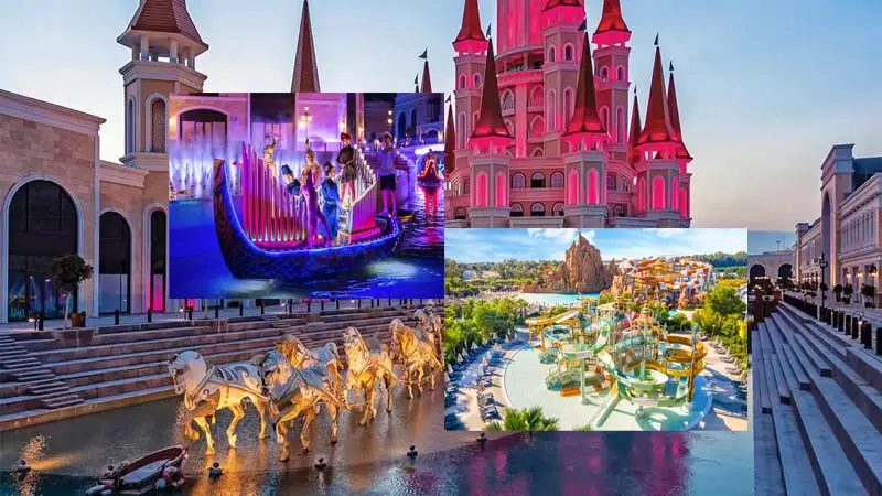 Land Of Legends Theme Park, Disneyland Tour from turkler