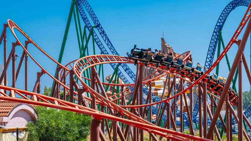 family coaster land of legends theme park