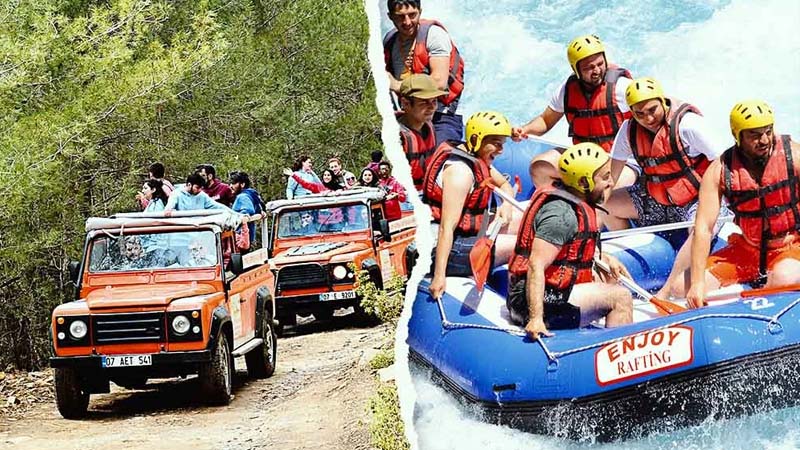 rafting and jeep safari in turkler