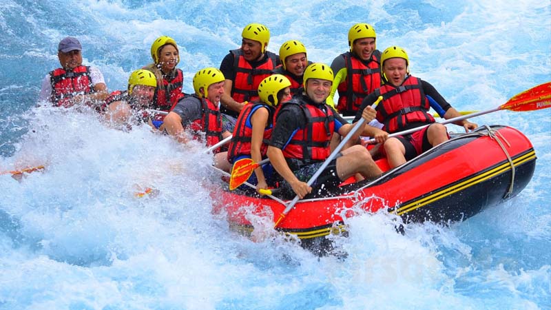 rafting trip from turkler