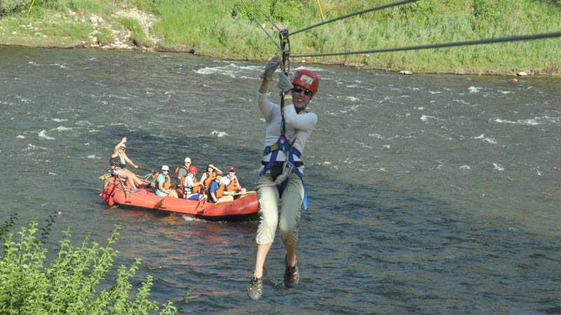 where is zipline in turkler