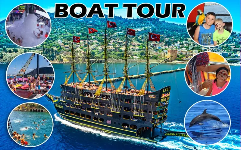 legend big kral boat tour turkler all inclusive