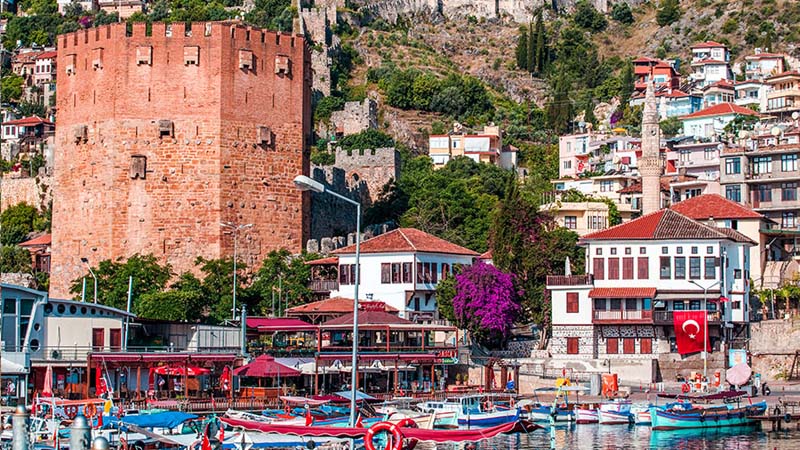 alanya city bus tour in turkler