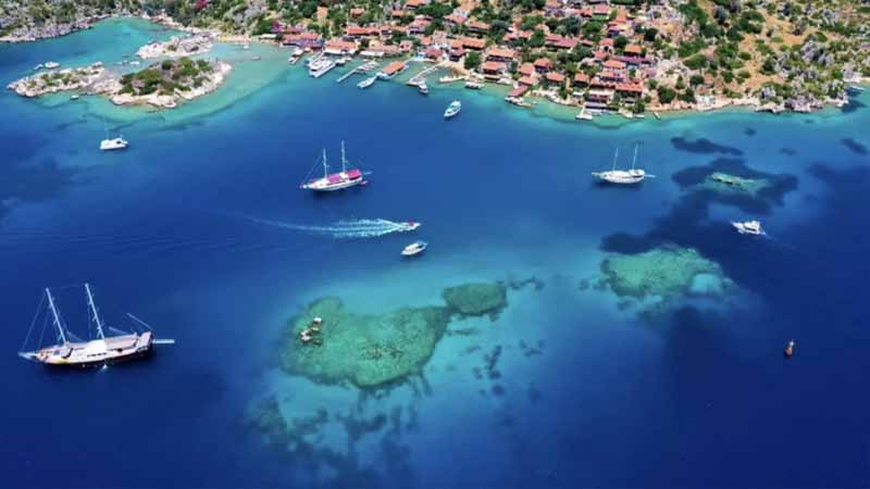 demre kekova tour from turkler