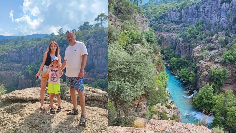 rafting with family turkler