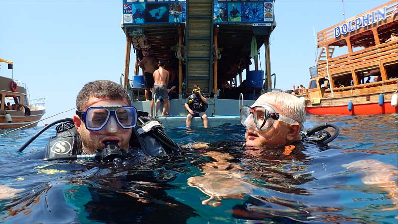 scuba diving price turkler