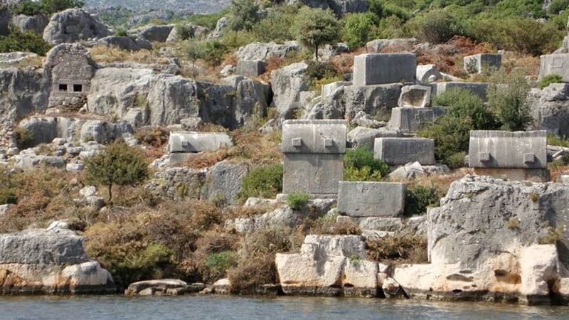 sunken city tour from turkler