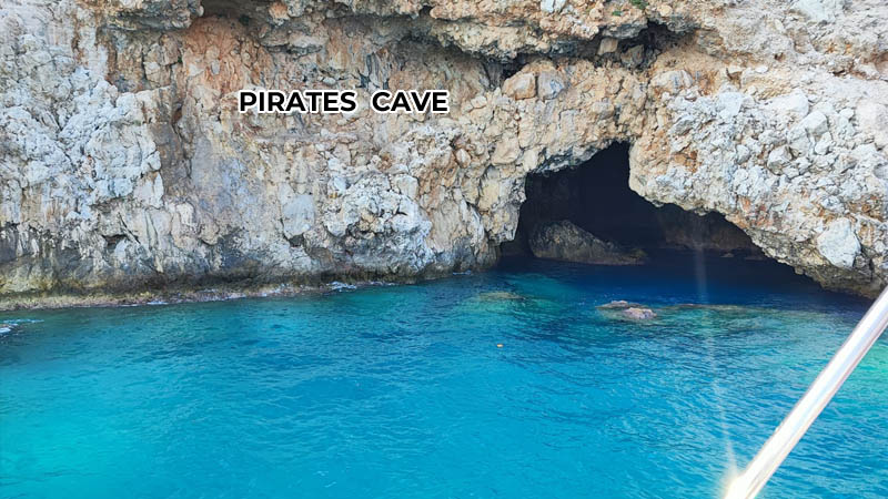 visit caves with yacht in turkler